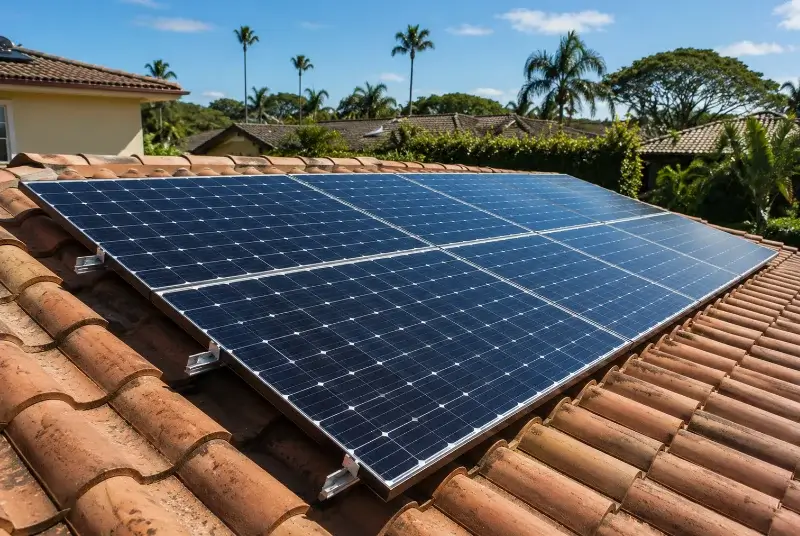 Installation de panneaux solaires à Jeumont